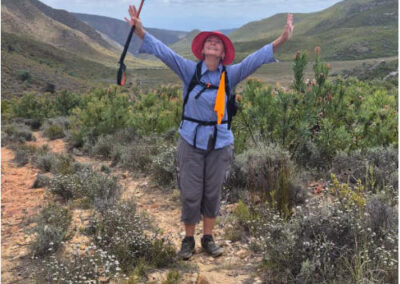 Kammanasie Camino 2025 Hiker on trails