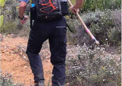 Kammanasie Camino 2025 Hiker with backpack
