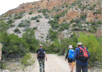 Kammanasie Camino 2025 Hikers on route